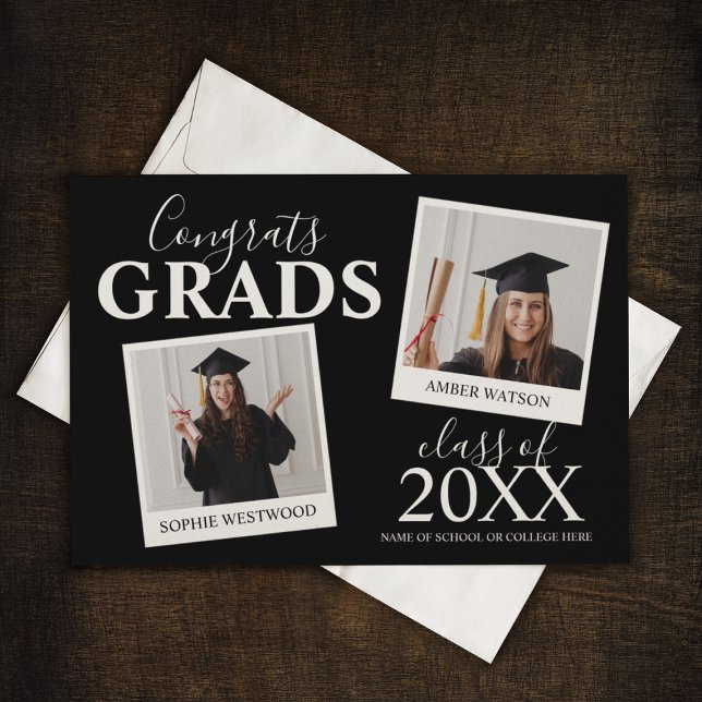 Diplôme conjoint | 2 Invitation photo (Créateur téléchargé)