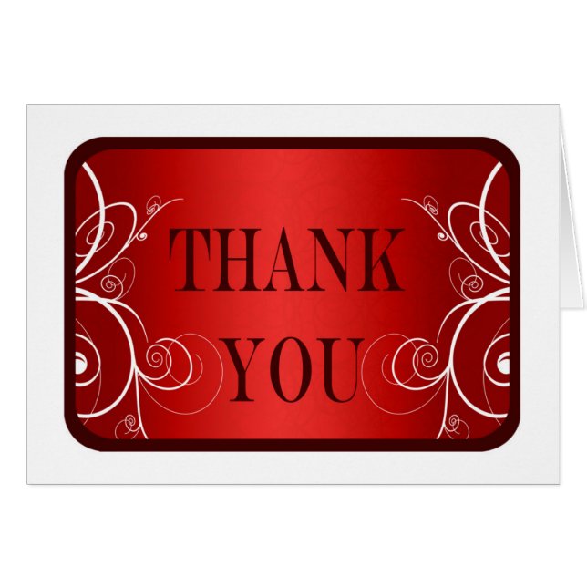 Diplôme de cadre rouge et blanc (Devant Horizontal)