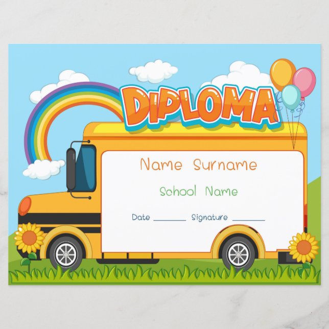 Diplôme de grade (Devant)