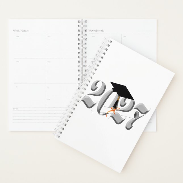 Diplômé de la promotion Argent Classique 2027 (Devant avec enveloppe)