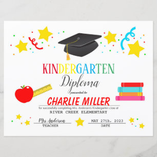 Diplôme de maternelle