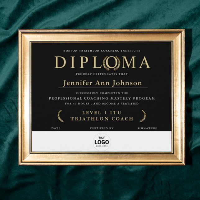 Diplôme de Récompense de Remise de Diplôme Couronn (Créateur téléchargé)