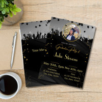 Diplôme d'études Moderne 2024 Invitation de carte