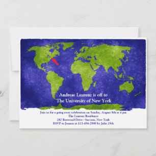 Diplôme d'études mondiales/Éloignement Invitations