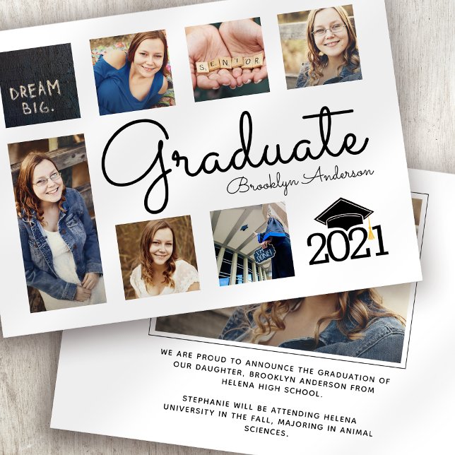Diplômé du collage de photos (Créateur téléchargé)