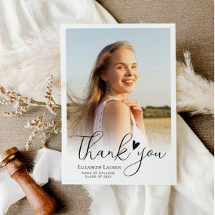 diplôme en écriture cardiaque merci carte photo