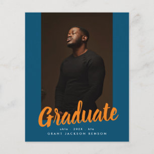 Diplôme en photo de l'Université Bleue d'Orange