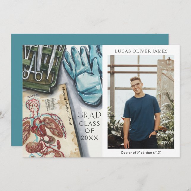 Diplôme Médecine médicale Médicale Santé (Devant / Derrière)