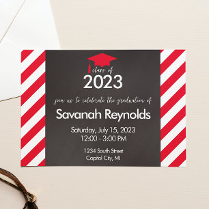 Diplôme Open House Invitation avec photo