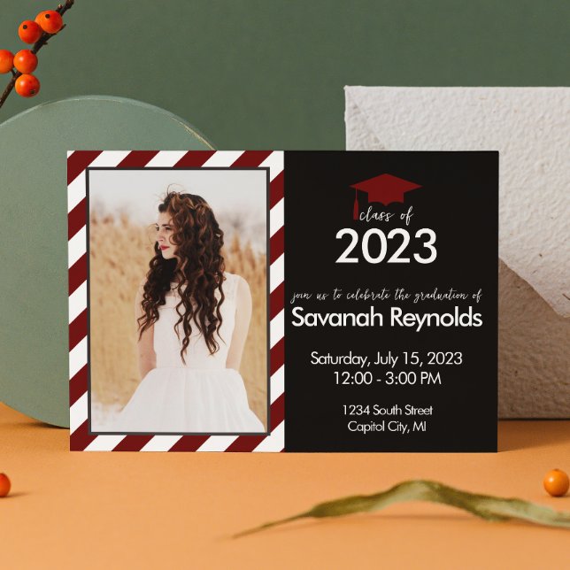 Diplôme Open House Invitation avec photo (Créateur téléchargé)