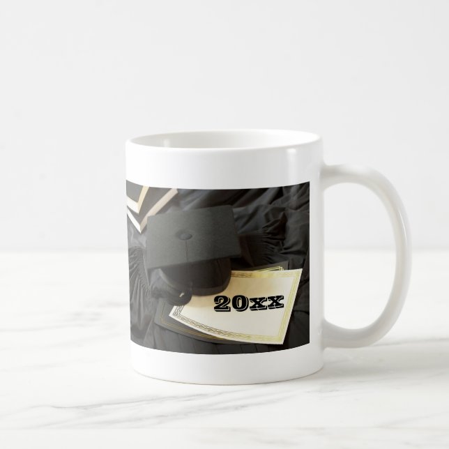 Diplôme personnalisé Idée cadeau café Mug (Droite)