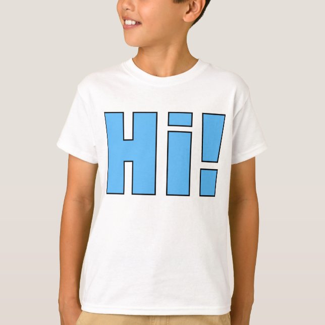 Dire de T-shirt d'enfants (Devant)