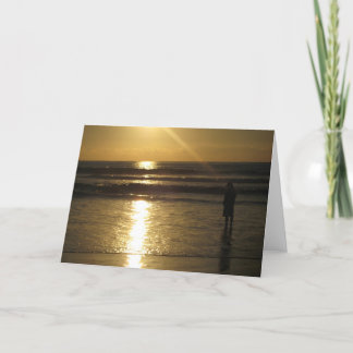 Dire une carte d'adieu (vide à l'intérieur)