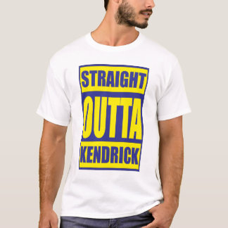 directement hors du T-shirt de kendrick