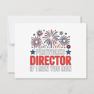 Directeur du feu d'artifice du 4 juillet Si je cou