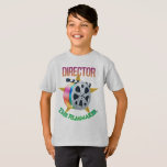 Director - The Filmmaker Boy's T-Shirt<br><div class="desc">Call the shots in style with this bold Director / Filmmaker Boy's T-Shirt, featuring a colorful film reel and clapperboard layered over a golden Hollywood-style star. Perfect for film directors, filmmakers, movie lovers, film students, and anyone who yells “Cut!” a little too confidently, this vibrant design celebrates life behind the...</div>