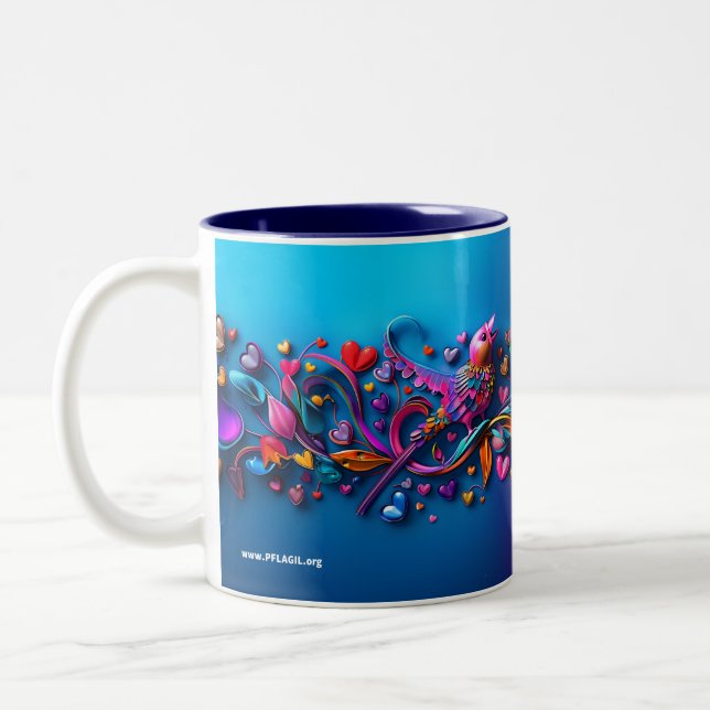 Diriger avec amour - Mug Blackberry (Gauche)