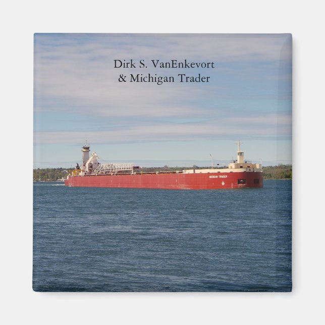 Dirk S. VanEnkevort et Michigan Trader aimant (Devant)