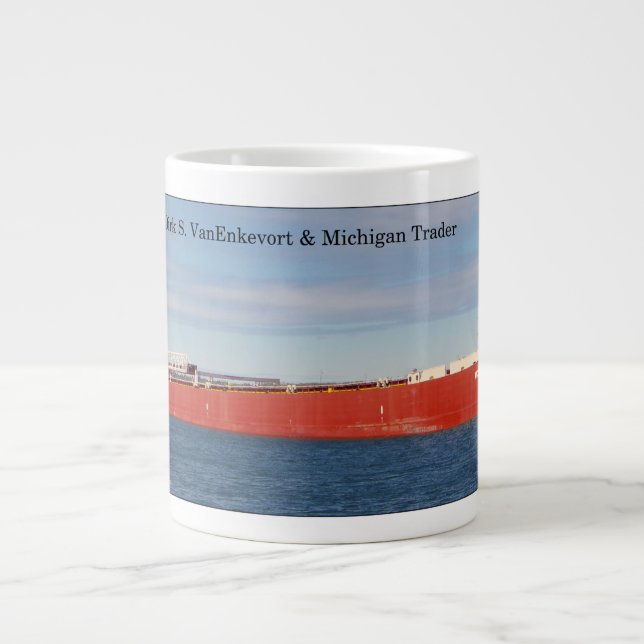 Dirk S. VanEnkevort & Michigan Trader jumbo mug (Devant)
