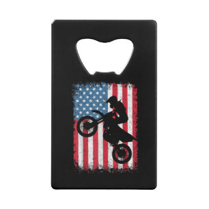 Dirt Vélo Drapeau Américain Motocross Vélo Hommes