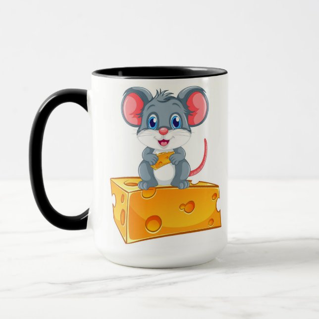 "Dis Fromage !" Mug (Gauche)