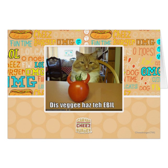 Dis veggee haz l'EBIL (Devant horizontal)