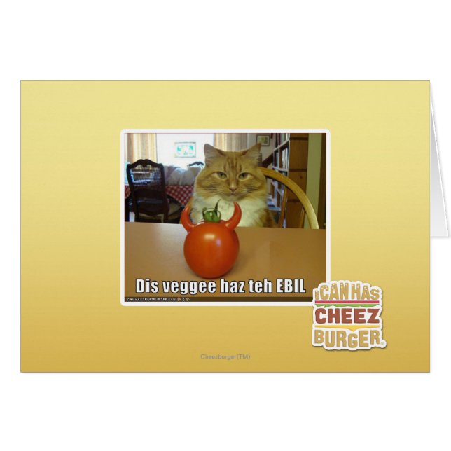 Dis veggee haz l'EBIL (Devant horizontal)