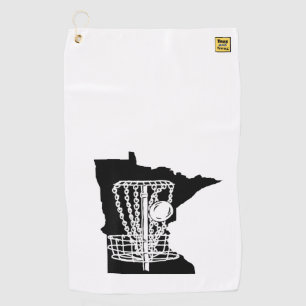 Disc golf Minnesota - serviette pour votre sac de