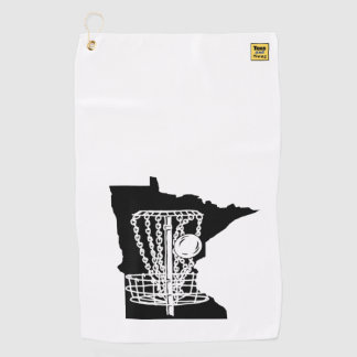 Disc golf Minnesota - serviette pour votre sac de 
