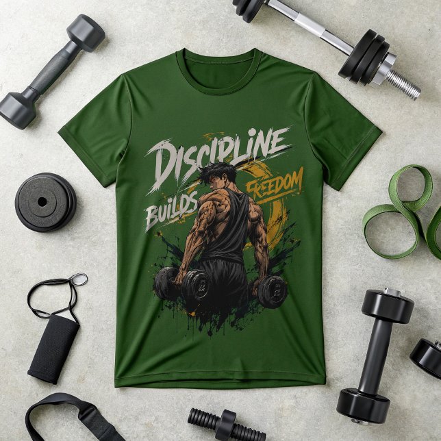 Discipline Construit un T-Shirt de Gym pour la Lib (Créateur téléchargé)