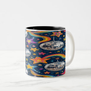 Disco Ball Stars Mug