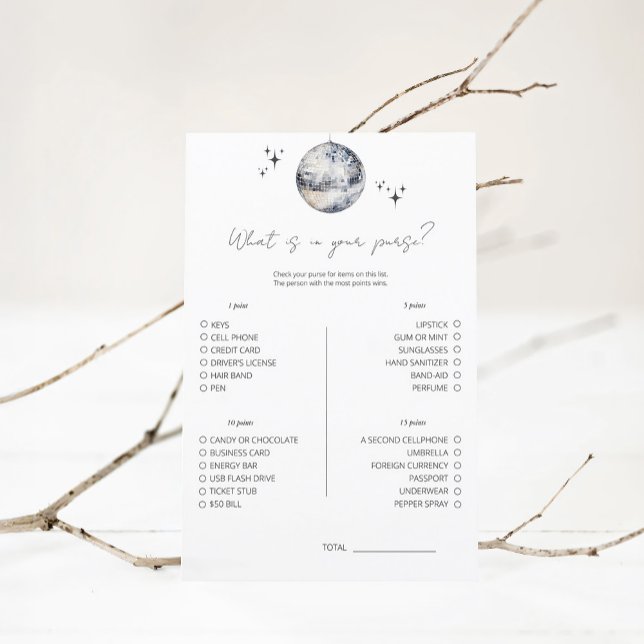 Disco Ce Qui Est Dans Votre Jeu De Fête des mariée (Créateur téléchargé)