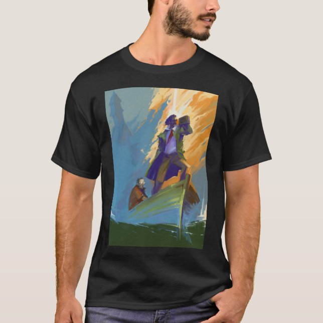 Disco Elysium Fanart Poster T-shirt classique (Devant)