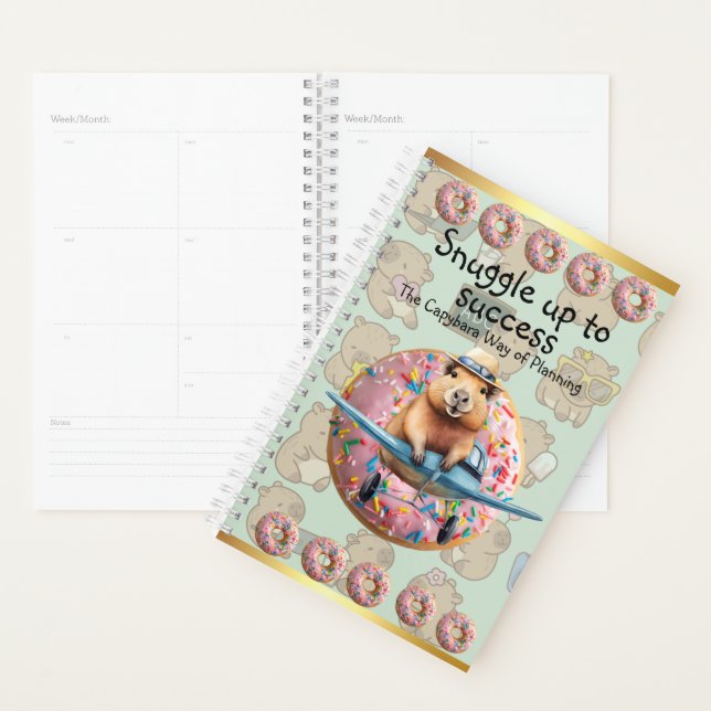 Discover the Magic of Capybara Stationery! 🌈 (Devant avec enveloppe)