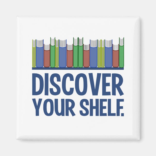 Discover Your Shelf magnet (Devant)