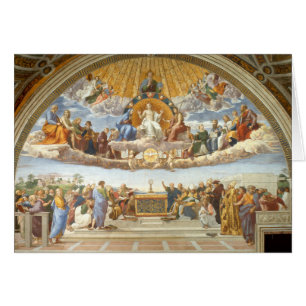 Discussion du Saint Sacrement, Raphael Sanzio