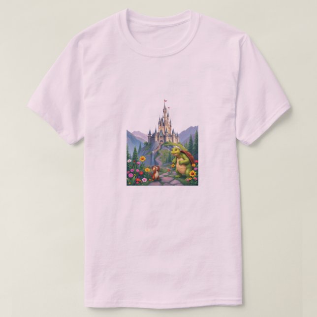 DISNEYLAND SUR T-SHIRT BLANC (Design devant)