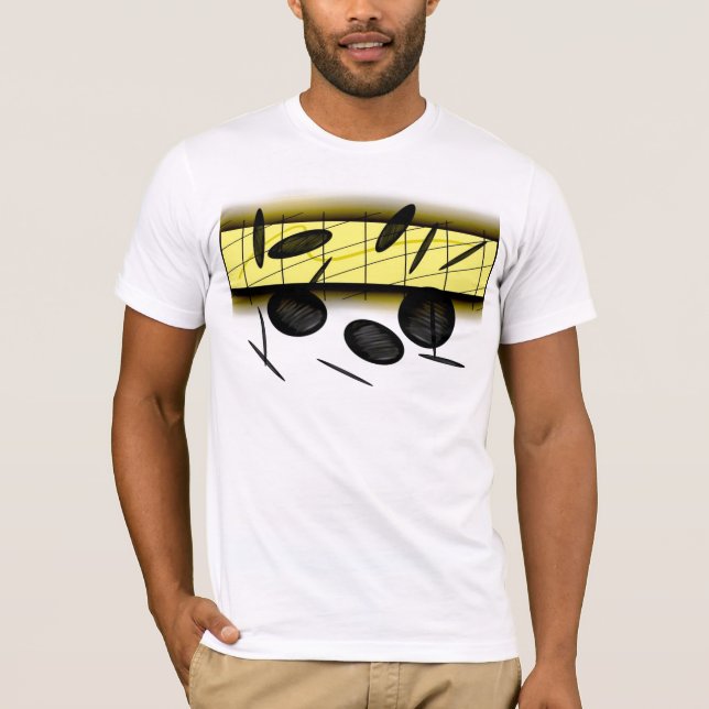 DISPARAISSENT le T-shirt jaune de scène (Devant)
