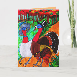 DISPOSEZ D'UNE CARTE DE THANKSGIVING AMUSANTE
