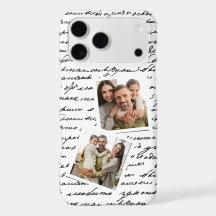Disposition de 2 photos personnalisées avec écritu