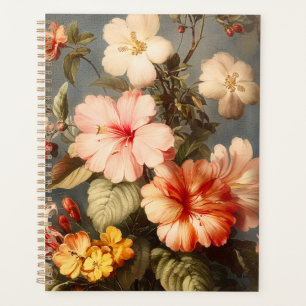 Disposition florale vintage vibrante