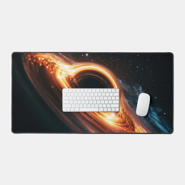Disque d'accrétion d'un trou noir supermassif, rep (Clavier et souris)
