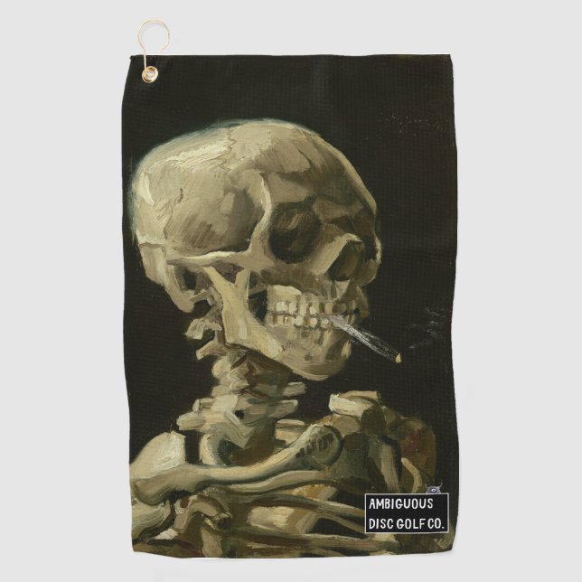 Disque Golf Serviette avec carabiner (Devant)