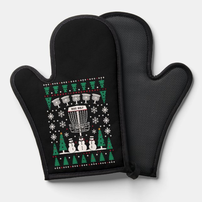 Disque Golf Vilain Sweat de Noël cadeaux de pyjama (Recto/Verso)