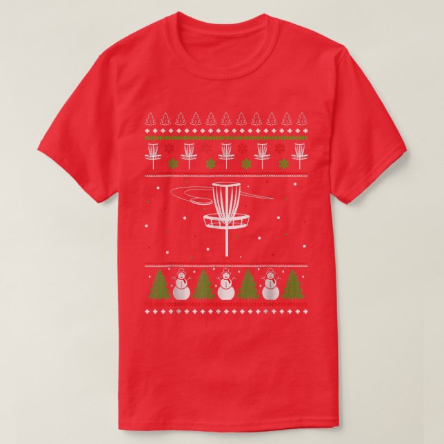 Disque Golf Vilain Sweat de Noël Dons de pyjama po (Design devant)