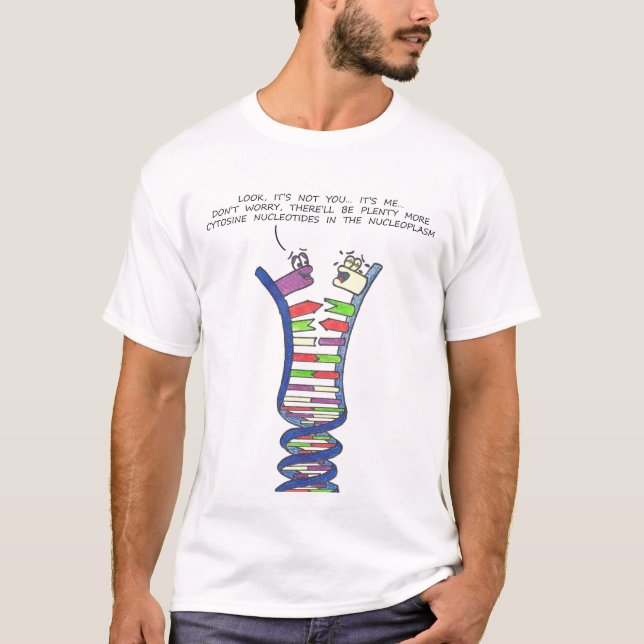 Dissolution d'ADN - le T-shirt des hommes (Devant)