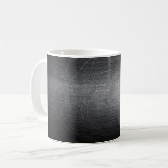 Distressed Metal Plate Mug (Devant gauche)