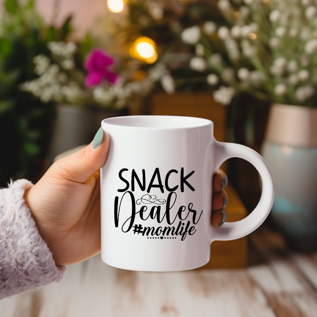 Distributeur de snacks #MomLife Mug (Créateur téléchargé)