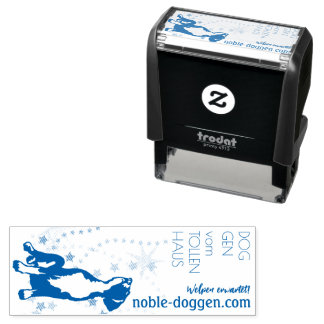 Distributeur de tampons Dogue avec tampon encreur