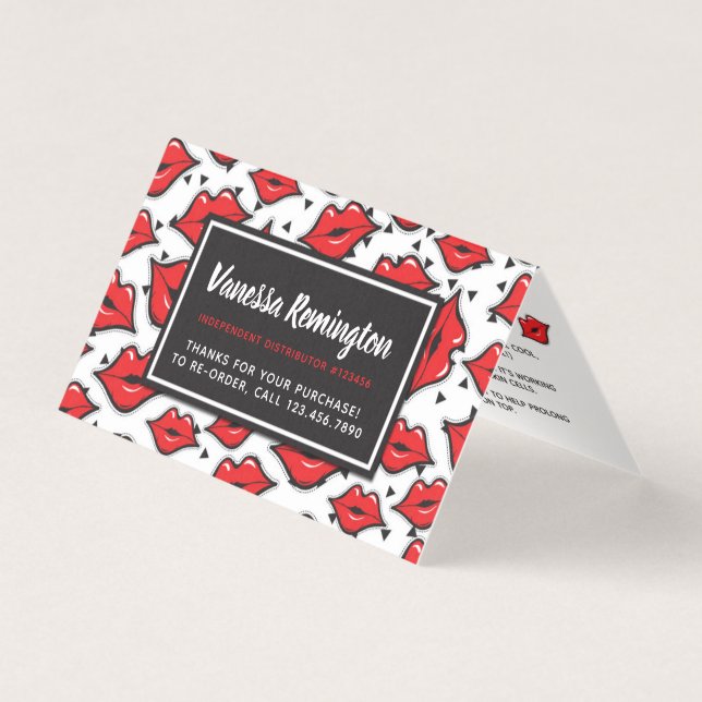 Distributeur Lipstick Comment Appliquer / Conseils (Front)